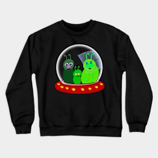 UFO Spaceship Crewneck Sweatshirt